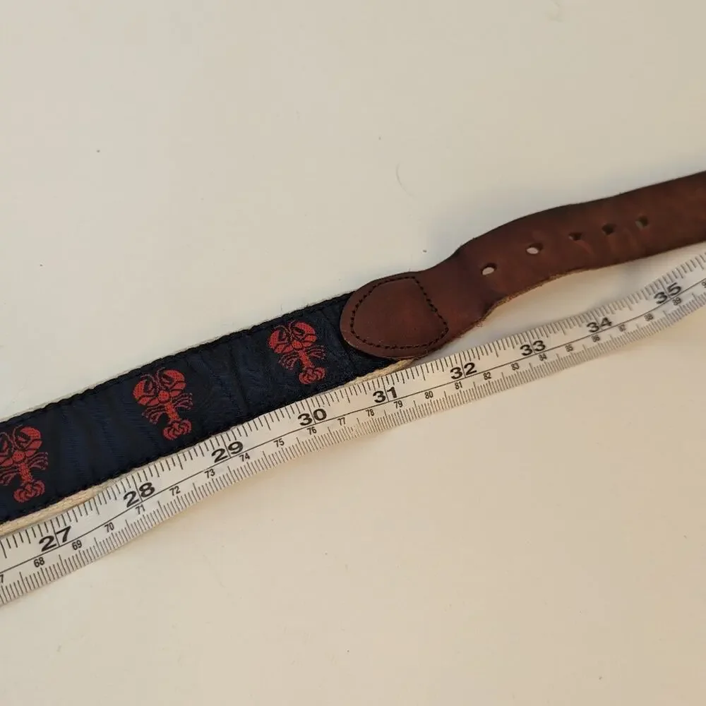 Lobster Leather Belt